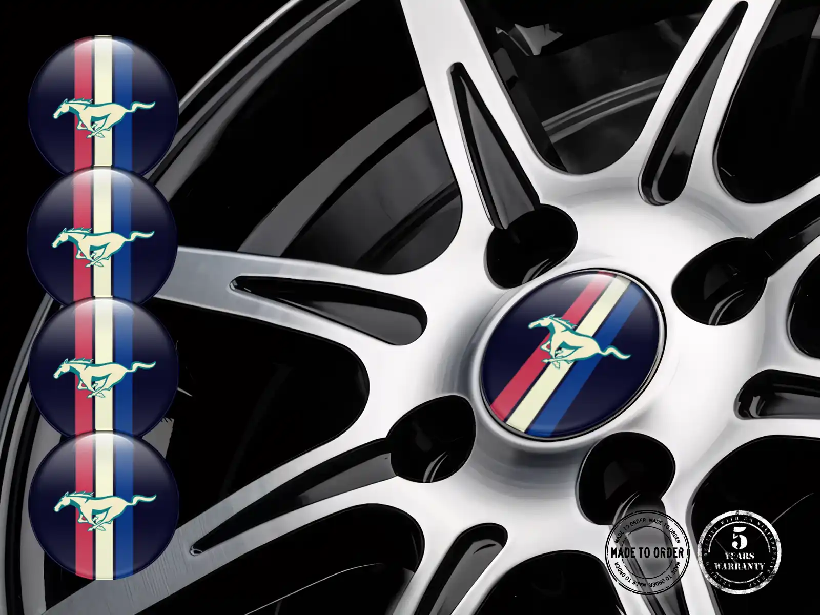 Ford Raddekal Version Individuelle Harzaufkleber